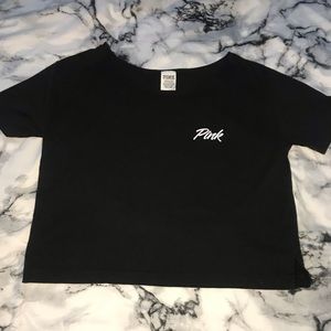 pink victoria secret crop top